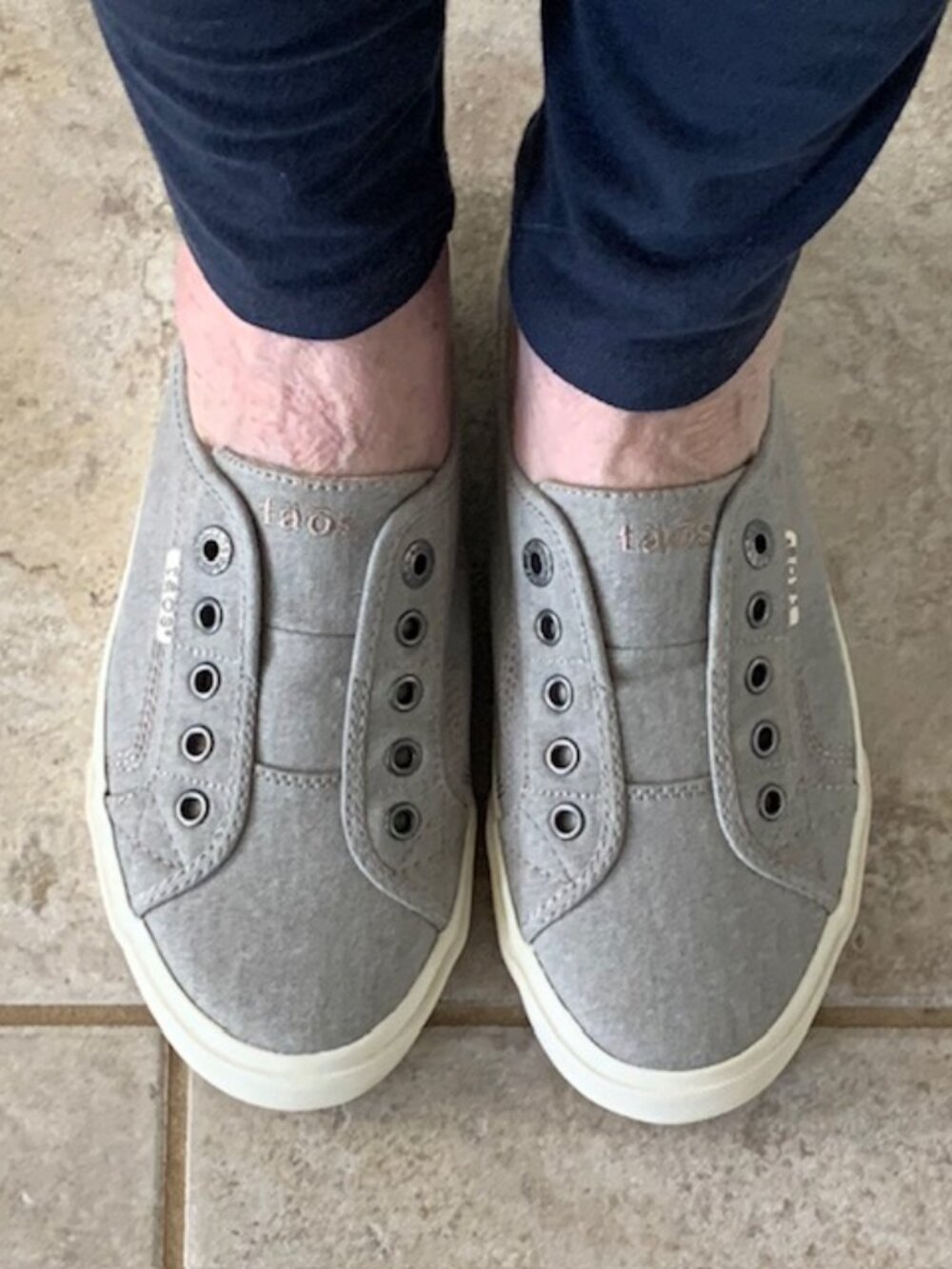 Taos Slip-On Sneakers in Gray (NWOT)